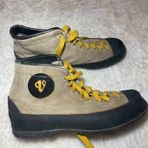 Vintage Vasque Climbing Boots with Vibram soles